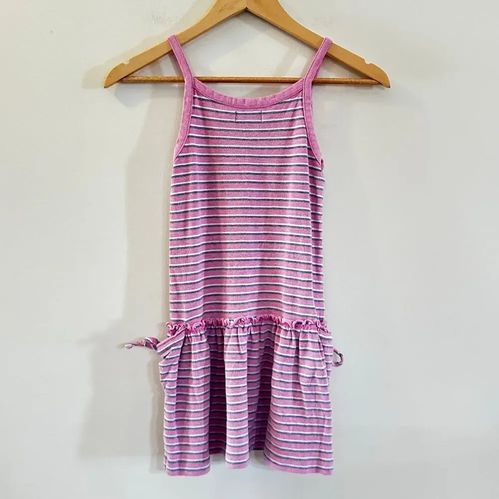 Ralph Lauren Sundress sz 7 Pink Stripe Ralph Lauren Dress
